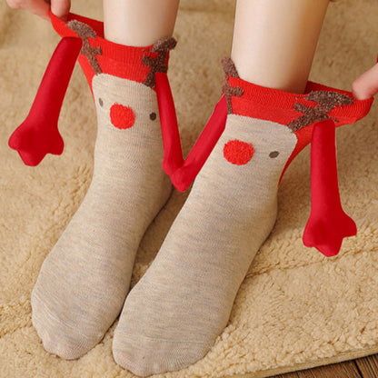 Holding hands socks & Christmas socks