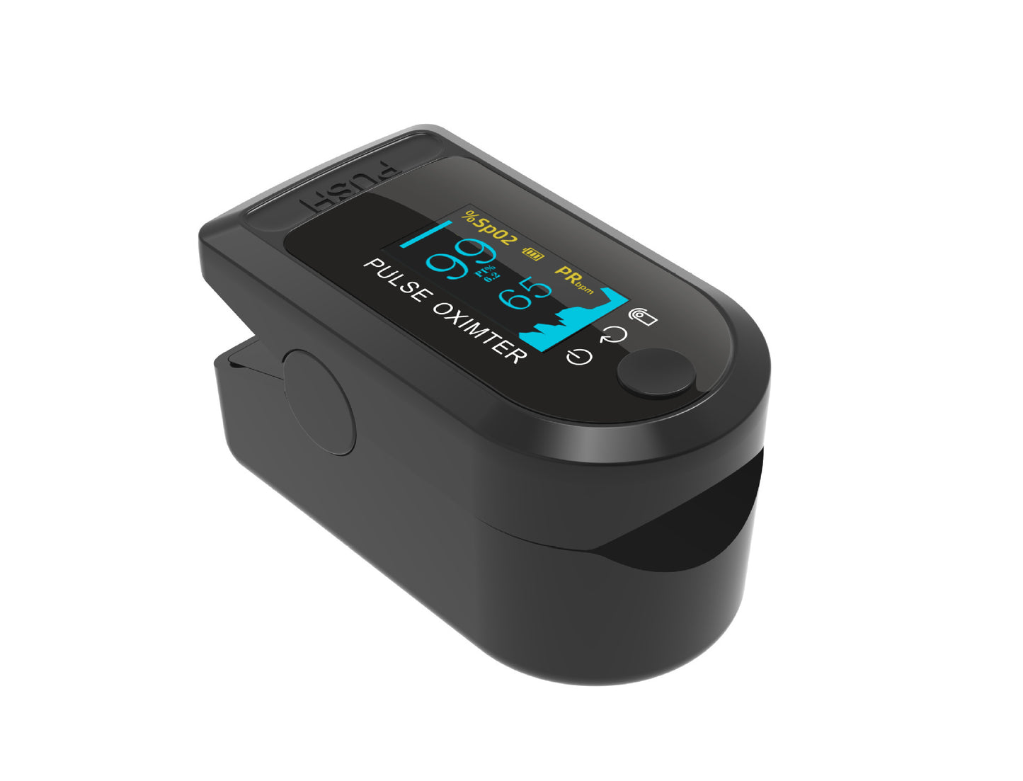 LK87 88 finger clip oximeter pulse index blood oxygen saturation sleep convenient detection tester