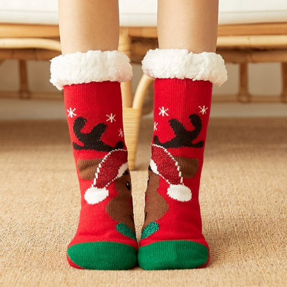 2024 Christmas Winter Warm Home Socks