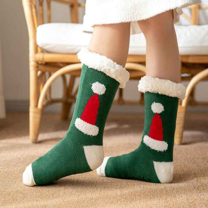 2024 Christmas Winter Warm Home Socks