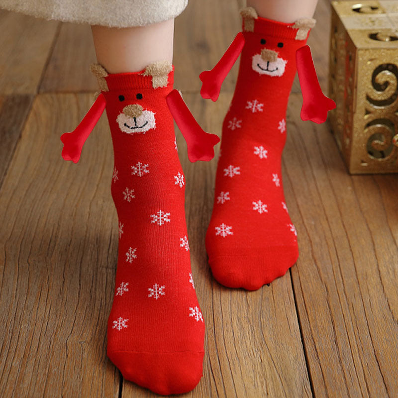 Holding hands socks & Christmas socks