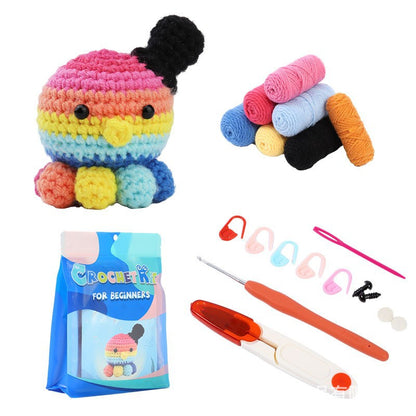 Same style crochet material package crochet doll diy wool ball hand-woven doll ornaments