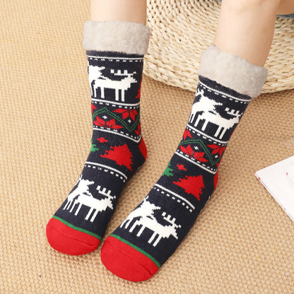 2024 Christmas Winter Warm Home Socks