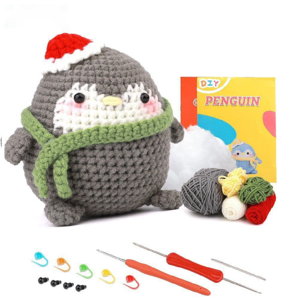 Same style crochet material package crochet doll diy wool ball hand-woven doll ornaments