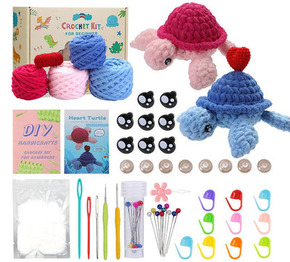 Same style crochet material package crochet doll diy wool ball hand-woven doll ornaments