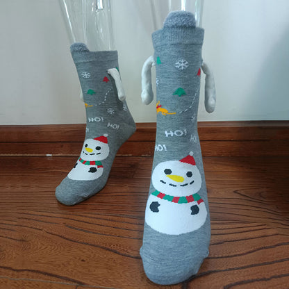 Holding hands socks & Christmas socks