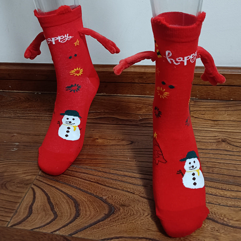 Holding hands socks & Christmas socks