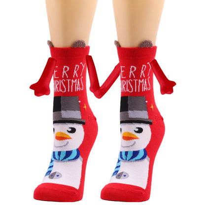 Holding hands socks & Christmas socks