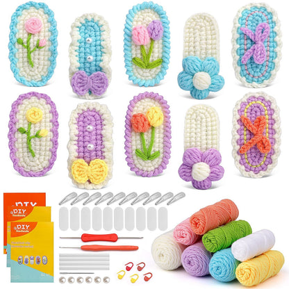 Same style crochet material package crochet doll diy wool ball hand-woven doll ornaments