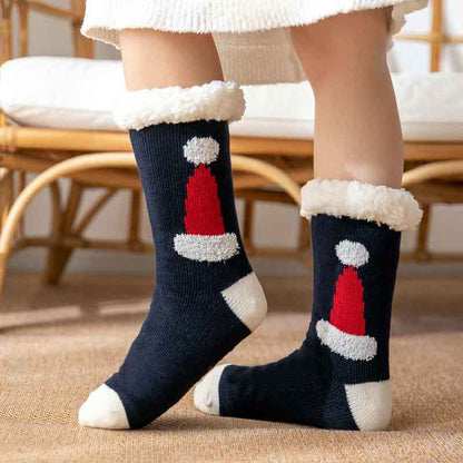 2024 Christmas Winter Warm Home Socks