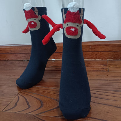 Holding hands socks & Christmas socks