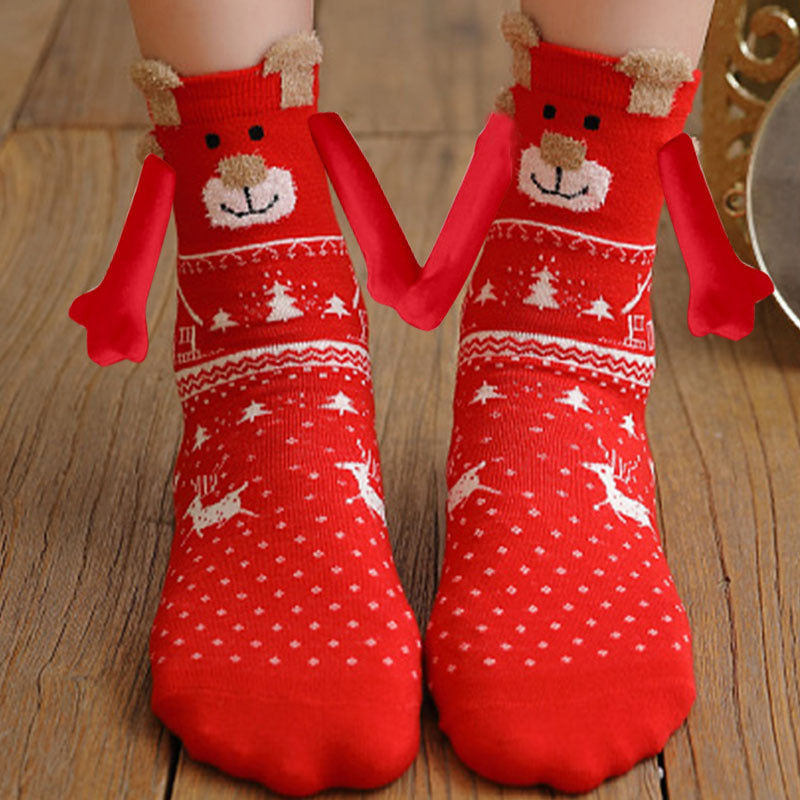 Holding hands socks & Christmas socks