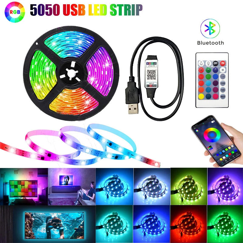 Multi-color Adjustable With Remote ControlAtmosphere Light