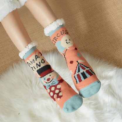 2024 Christmas Winter Warm Home Socks