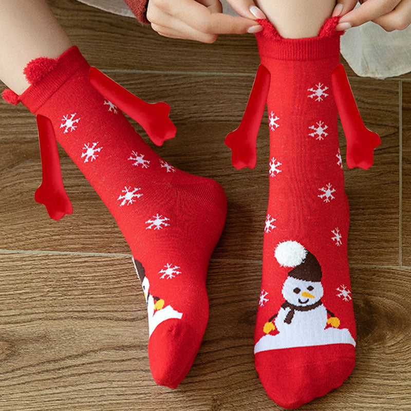 Holding hands socks & Christmas socks