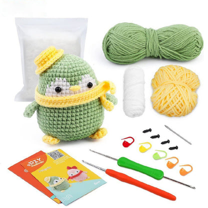 Same style crochet material package crochet doll diy wool ball hand-woven doll ornaments