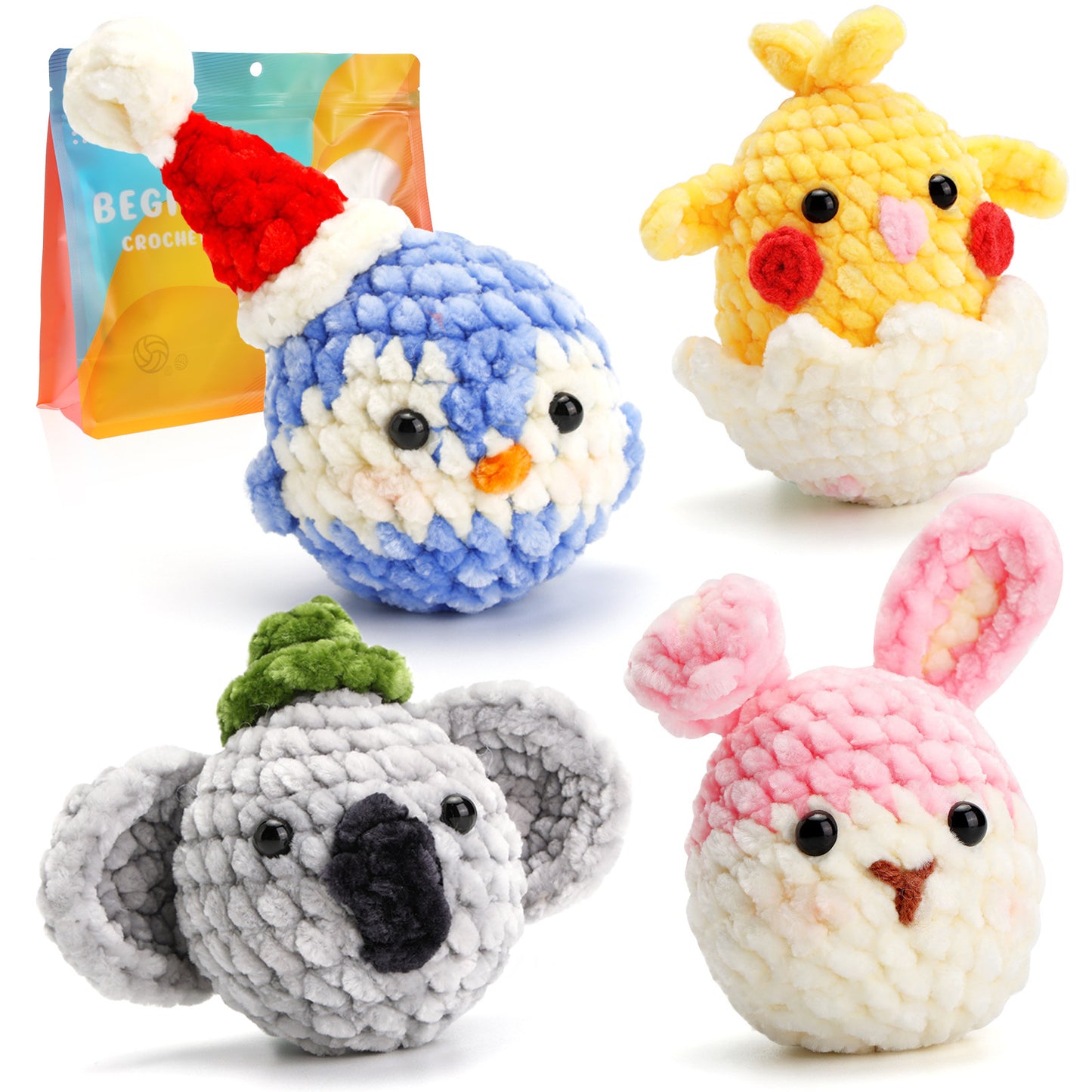 Same style crochet material package crochet doll diy wool ball hand-woven doll ornaments