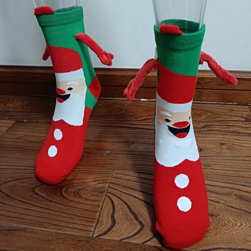 Holding hands socks & Christmas socks