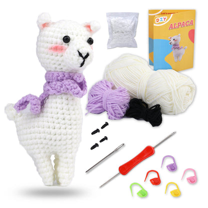 Same style crochet material package crochet doll diy wool ball hand-woven doll ornaments