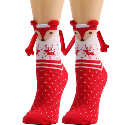 Holding hands socks & Christmas socks