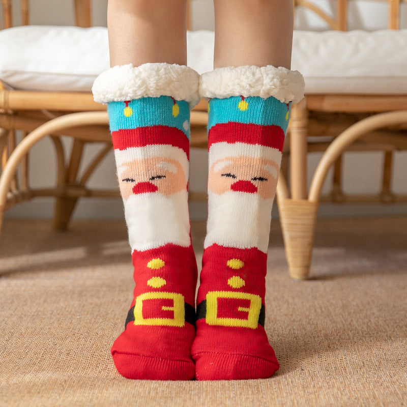 2024 Christmas Winter Warm Home Socks