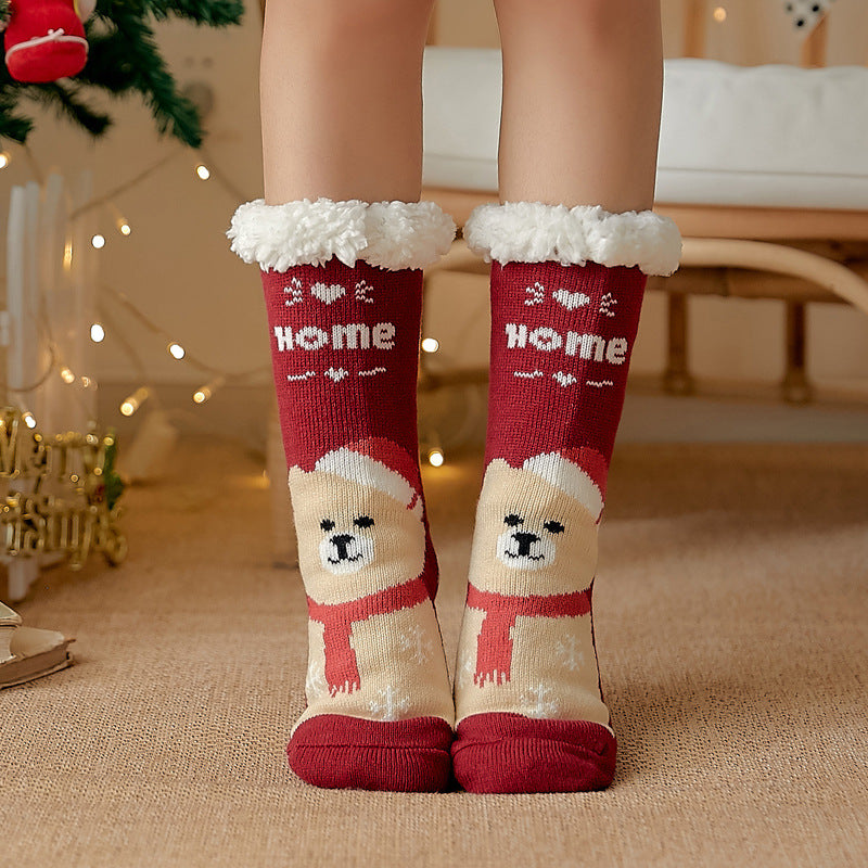 2024 Christmas Winter Warm Home Socks