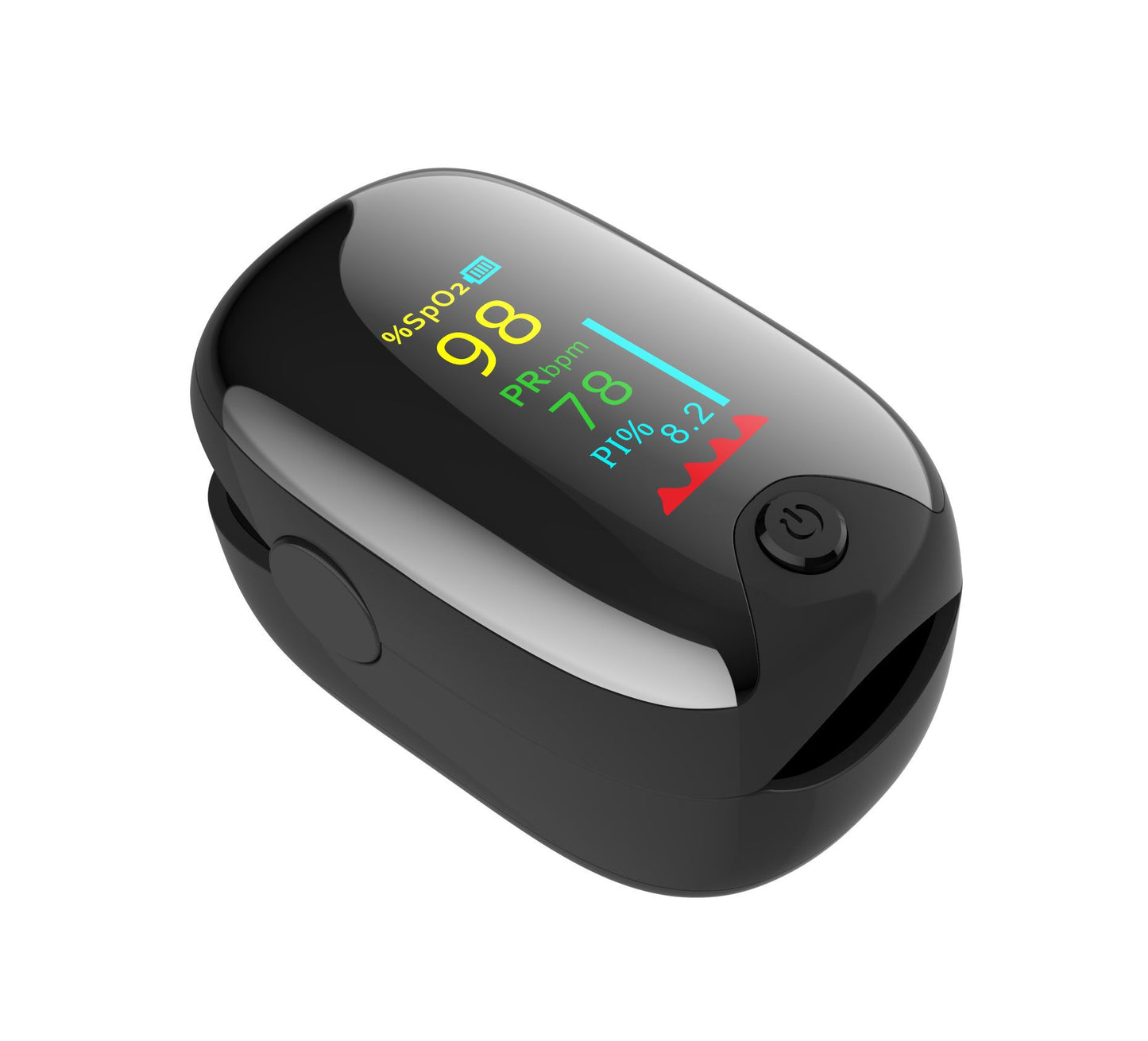 LK87 88 finger clip oximeter pulse index blood oxygen saturation sleep convenient detection tester