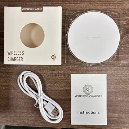 Mobile phone wireless charger 35W disc wireless charger Aluminum alloy 30W desktop charger Great gift